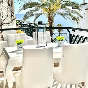  Apartment Mi Capricho 4c Beachfront -apartment With Sea View - Costa Del Sol